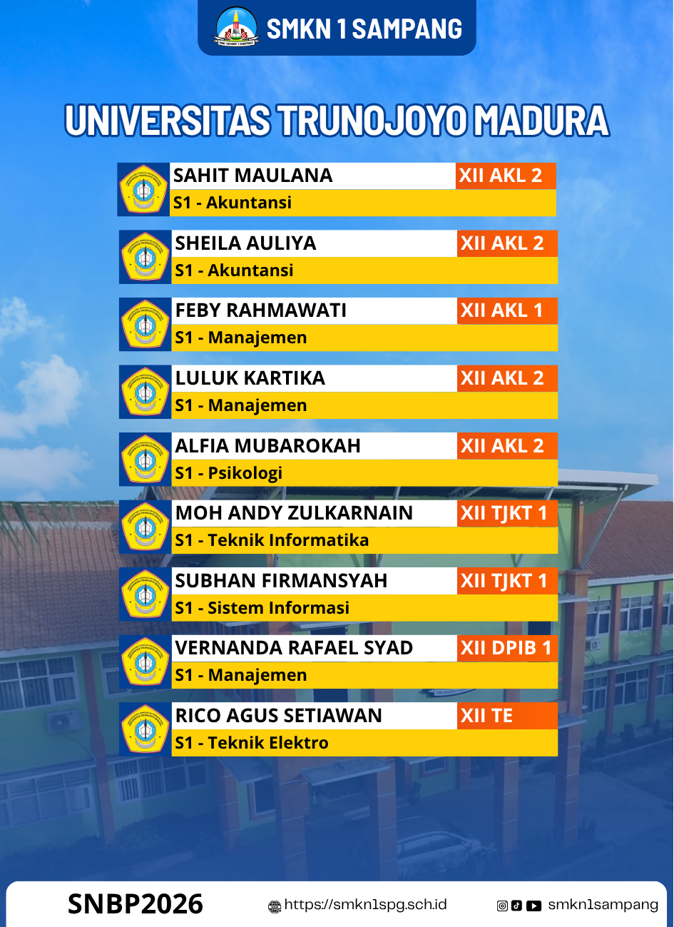 Selamat diterima jalur SNBP 2026