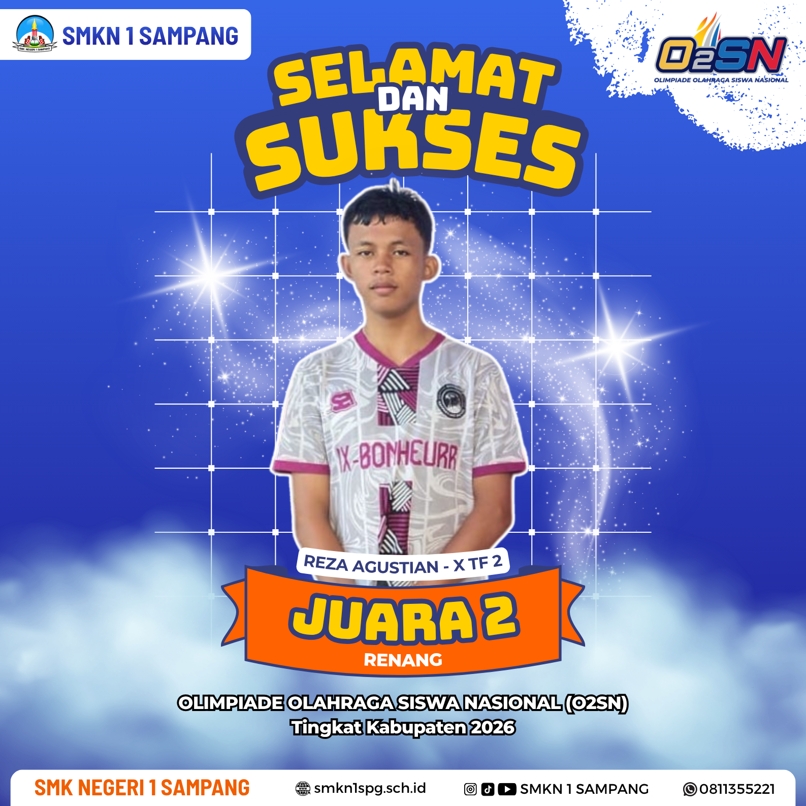 Juara 2 Lomba Renang