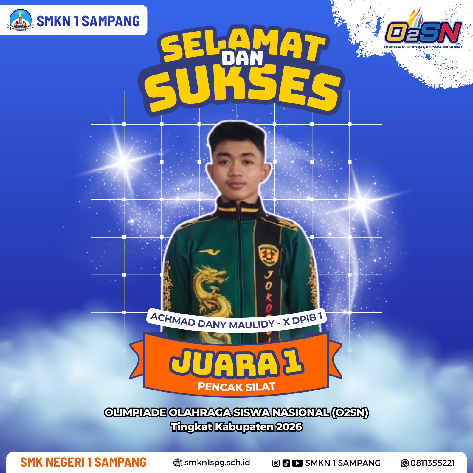 Juara 1 Lomba Pencak Silat